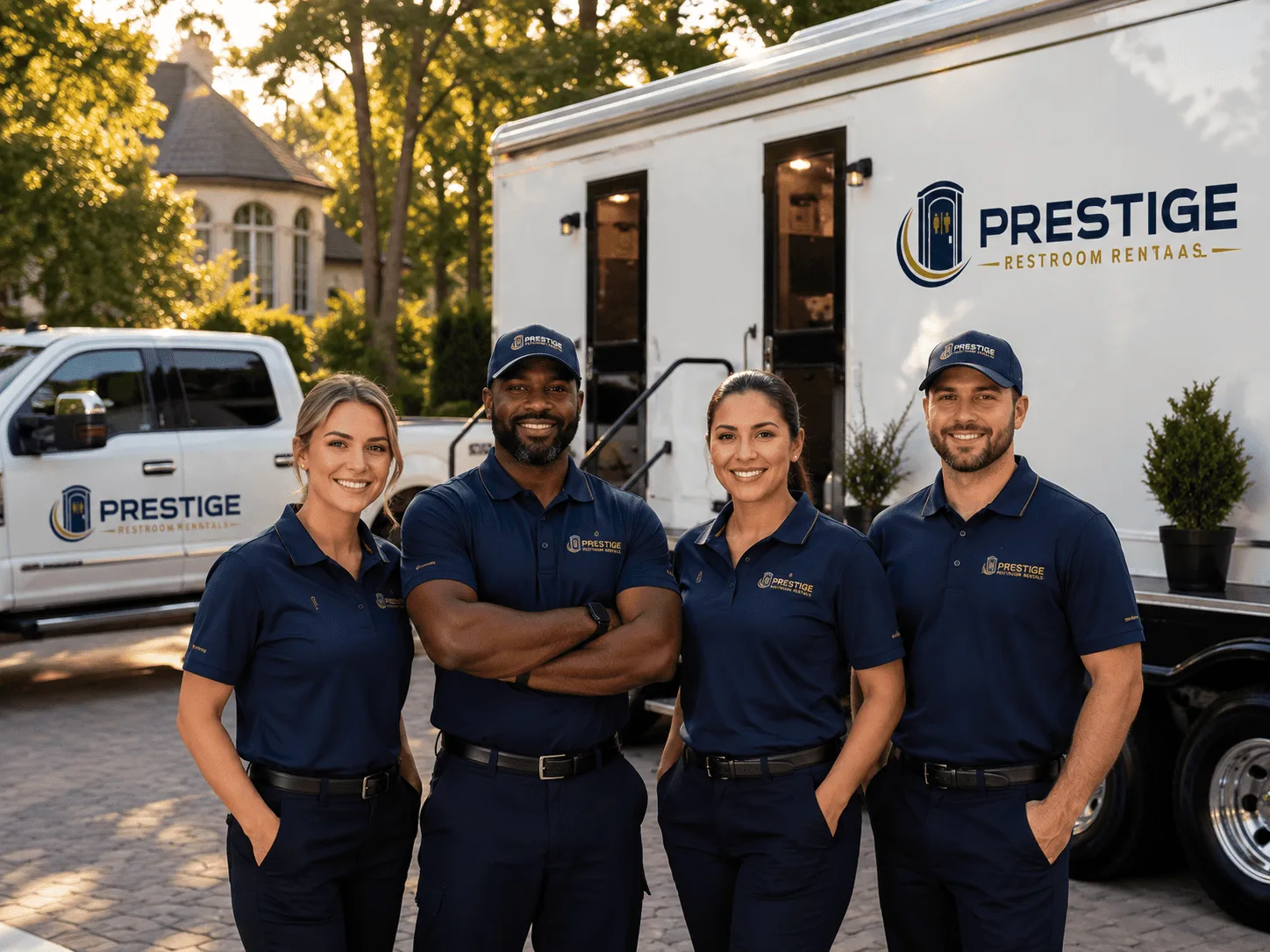 Trusted Luxury Portable Restrooms company in Cropsey, IL